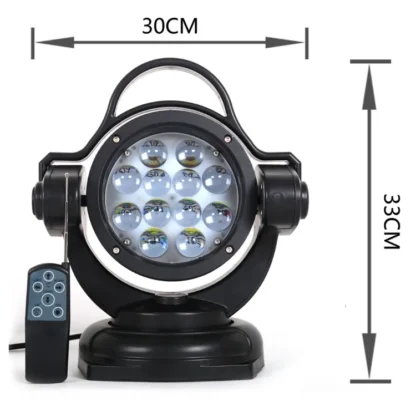 Led Rotating Search Light - YK Rotate 360 - Image 8