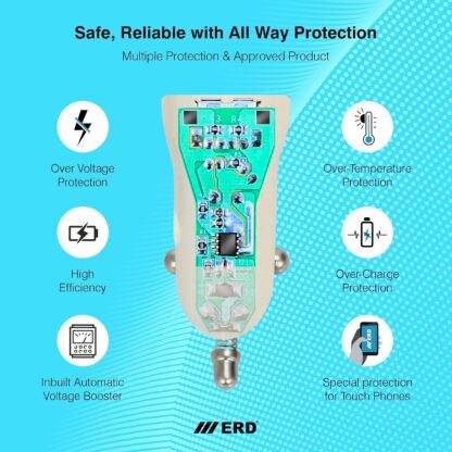 5v2amp Usb Car Adaptor - Erd Brand - Image 4